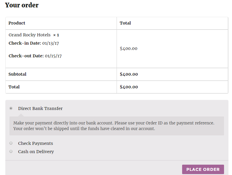 change field labels with Booking & Appointment Plugin for WooCommerce- Checkout Page Labels