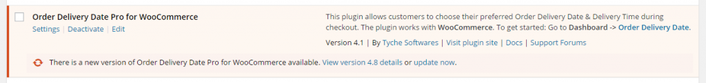 Plugin Update