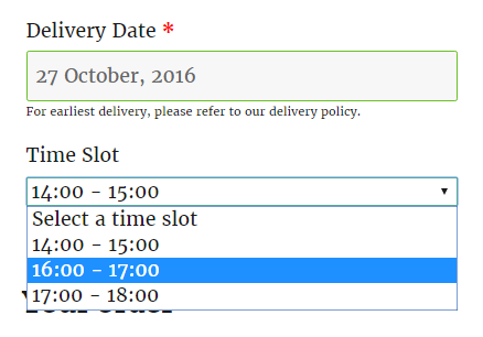Block a time slot in Order Delivery Date Pro for WooCommerce - Block Time Slots for Dates or Weekdays Checkout page