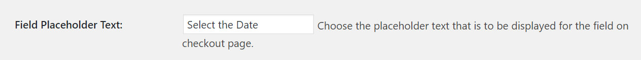 Change the labels for Delivery date & Time fields in Order Delivery Date Pro for WooCommerce - Field Placeholder Text