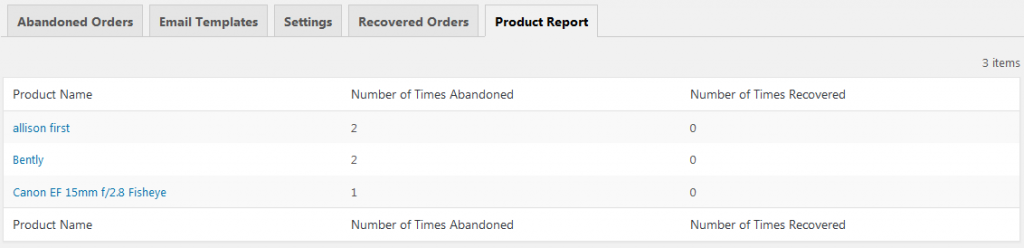 reports_1 - Differences between Pro and Lite versions of Abandoned Cart for WooCommerce plugin