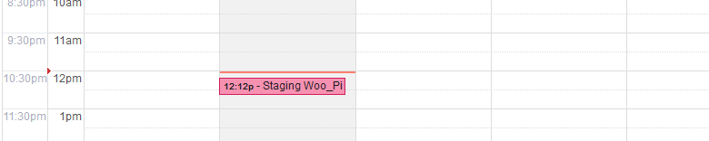 Export Bookings from WooCommerce to Google Calendar - Test Event