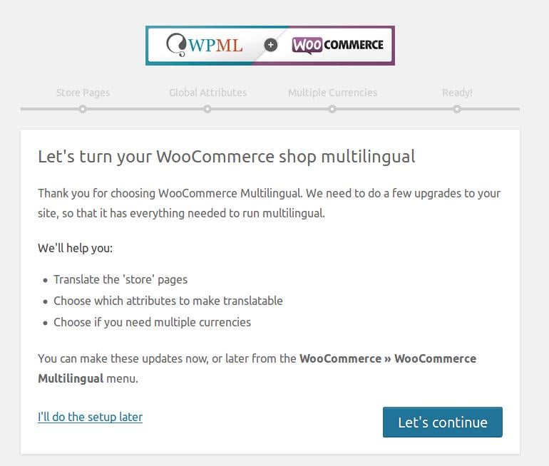 How To Setup WPML on WooCommerce