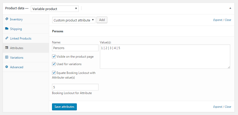 Booking & Appointment Plugin Prevents Overbookings For Your Bookable Services- Lockout for Attribute