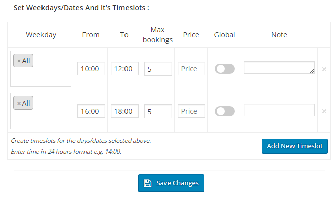 Elementary Time Slot Elementary Time Slot