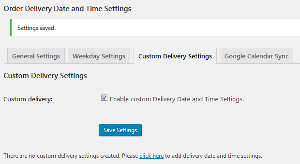 How to setup delivery date & time settings for different WooCommerce shipping methods?