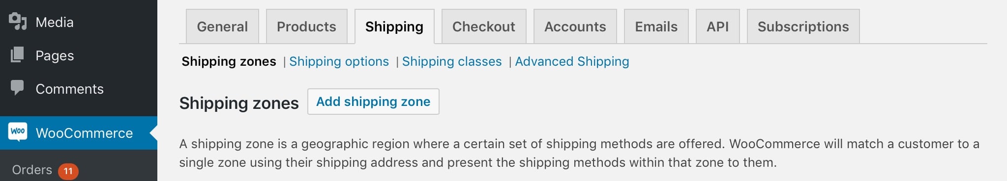 Understanding the process of setting WooCommerce Shipping Zones by postal codes