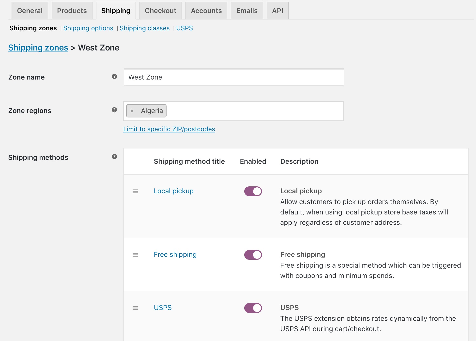 Custom Delivery Settings with WooCommerce USPS Shipping Method - Tyche Softwares Documentation