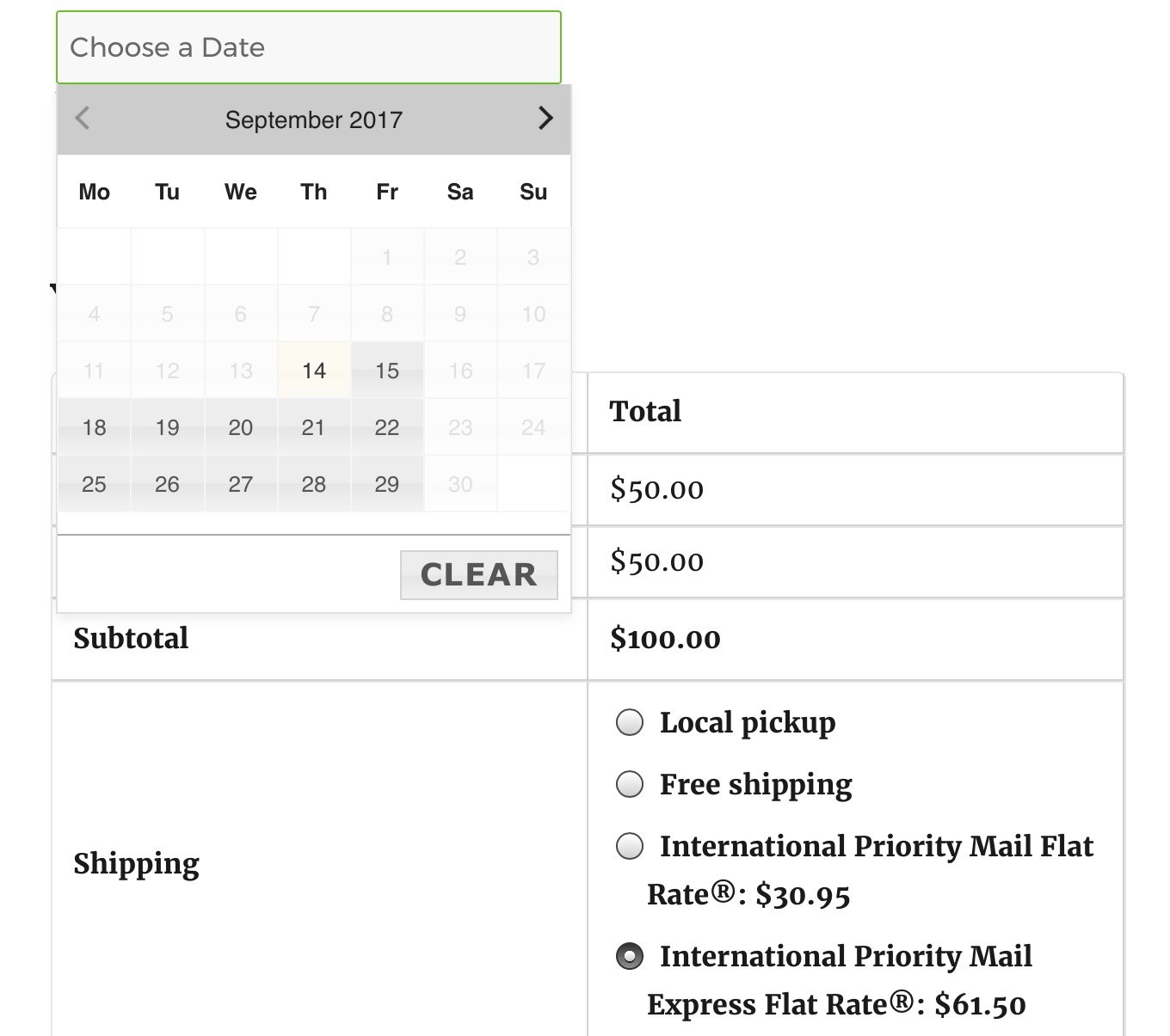 Custom Delivery Settings with WooCommerce USPS Shipping Method - Tyche Softwares Documentation