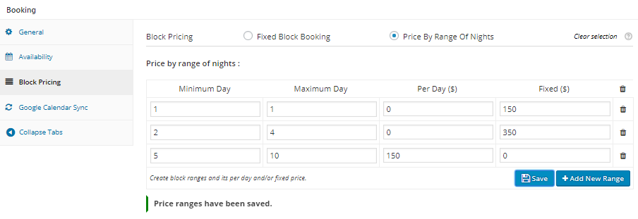 Price by ranges (simple products) - Tyche Softwares Documentation