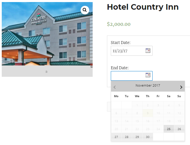 Minimum Night Booking for Multiple Nights - Tyche Softwares Documentation