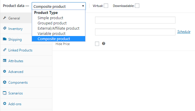 WooCommerce Composite Products - Tyche Softwares Documentation