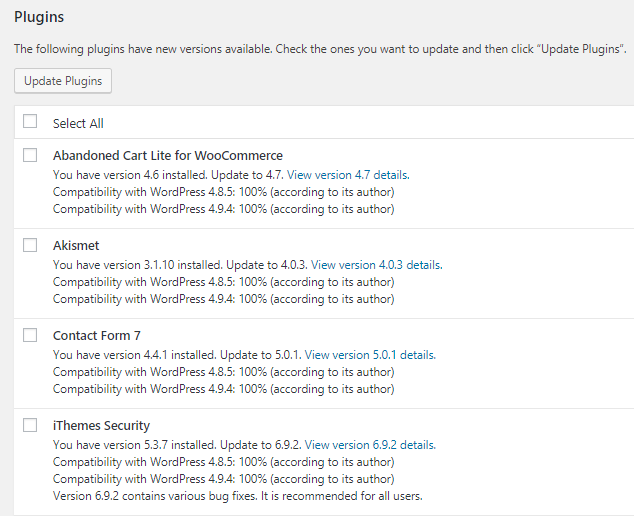 Abandoned Cart for WooCommerce - Lite Update - Tyche Softwares Documentation