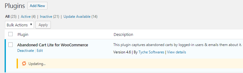 Abandoned Cart for WooCommerce - Lite Update - Tyche Softwares Documentation