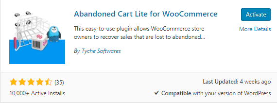 Getting Started With Abandoned Cart for WooCommerce - Lite - Tyche Softwares Documentation