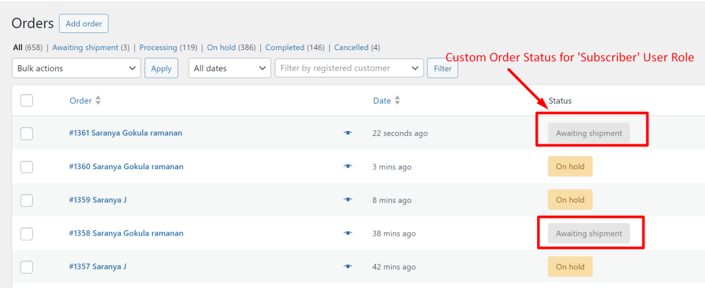 How to Limit WooCommerce Order Status Changes to Specific User Roles? - Tyche Softwares