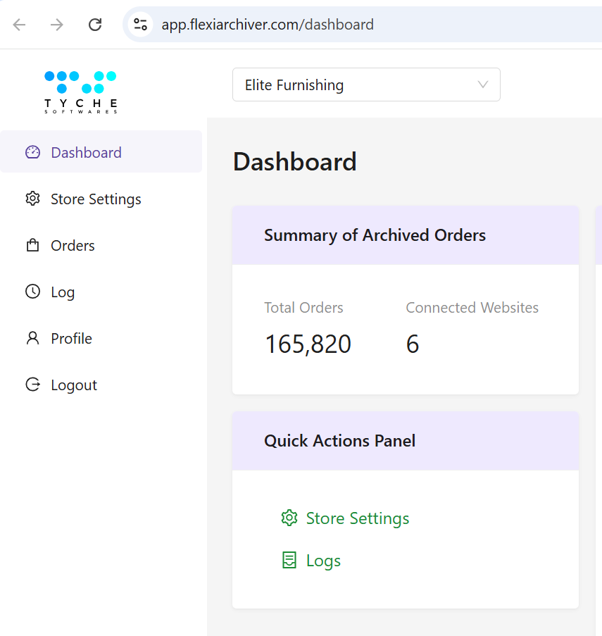 Archive WooCommerce 
Orders
