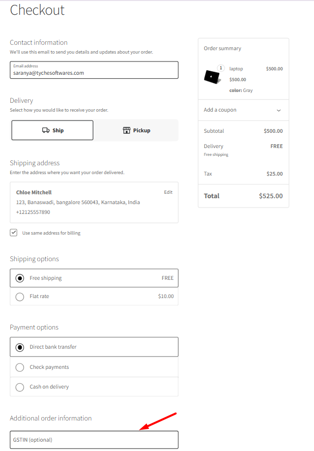 WooCommerce Checkout Blocks
